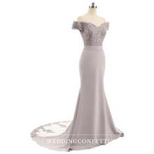 Load image into Gallery viewer, The Fremonte Off Shoulder Gown - WeddingConfetti