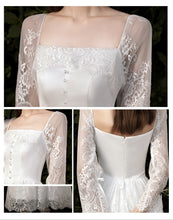 Load image into Gallery viewer, The Polliana Wedding Bridal Illusion Sleeves Gown