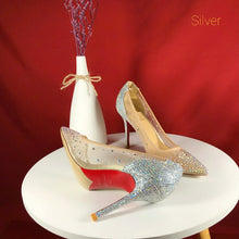 Load image into Gallery viewer, The Hensley Wedding Bridal Translucent Heels (Available in 2 Colours)