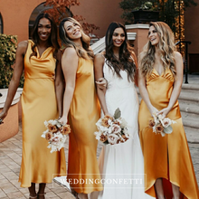 Load image into Gallery viewer, The Rinna Satin Bridesmaid Series (5 Different Designs)