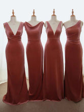 Load image into Gallery viewer, The Roselle Velvet Bridesmaid Collection (4 Different Designs)