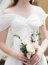 Load image into Gallery viewer, The Ragnhild Wedding Bridal Off Shoulder Bow Gown