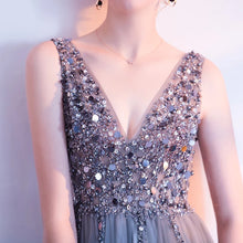 Load image into Gallery viewer, The Sophiela Glittery Sleeveless Sequins Gown (Available in 2 colours) - WeddingConfetti
