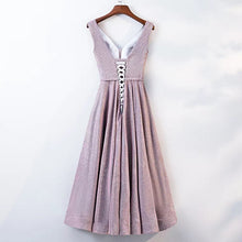 Load image into Gallery viewer, The Cailey Iridescent Sleeveless Gown - WeddingConfetti