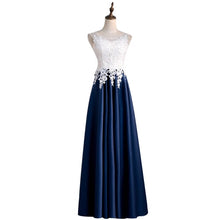 Load image into Gallery viewer, The Karel Blue / Red / Green / Black Lace Gown - WeddingConfetti