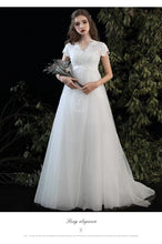 Load image into Gallery viewer, The Kasevue Wedding Bridal High Waisted Gown