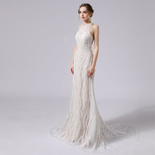 Load image into Gallery viewer, The Jalone Wedding Bridal Halter Gown
