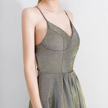 Load image into Gallery viewer, The Kris Ombre Gold Sleeveless Gown - WeddingConfetti