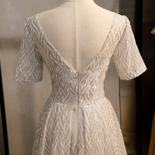 Load image into Gallery viewer, The Katrina Short Sleeve Grey Gown