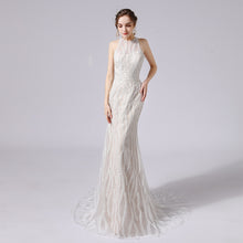 Load image into Gallery viewer, The Jalone Wedding Bridal Halter Gown