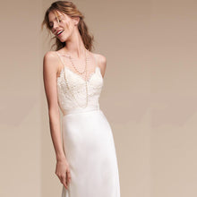 Load image into Gallery viewer, The Tanaka Wedding Bridal Satin Lace Gown