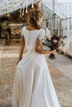Load image into Gallery viewer, The Haisley Wedding Bridal Separates Cropped Top & Skirt (Customisable)