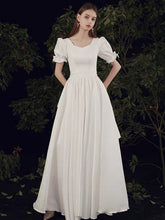 Load image into Gallery viewer, The Penelope Wedding Bridal Short Sleeve Dress