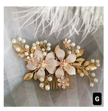 Load image into Gallery viewer, Bridal Headpieces (Various Designs)