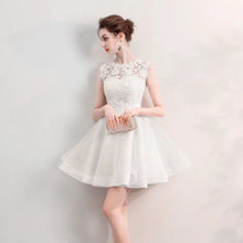 Load image into Gallery viewer, The Ixoria Sleeveless Lace Dress (Available in 4 colours) - WeddingConfetti