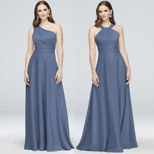 Load image into Gallery viewer, The Ressa Stretched Satin Bridesmaid Gown (Customisable)