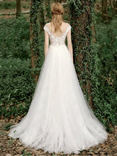Load image into Gallery viewer, The Gretel Wedding Bridal Scoop Neck Gown