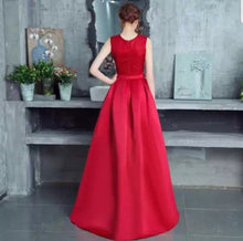 Load image into Gallery viewer, The Reneta Wedding Bridal Crop Top Maxi & Skirt (Customisable/Available in 5 colours) - WeddingConfetti