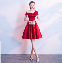 Load image into Gallery viewer, The Thalia Off Shoulder Dress (Available in 3 colours) - WeddingConfetti