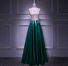 Load image into Gallery viewer, The Karel Blue / Red / Green / Black Lace Gown - WeddingConfetti