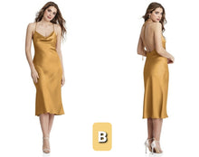 Load image into Gallery viewer, The Rinna Satin Bridesmaid Series (5 Different Designs)