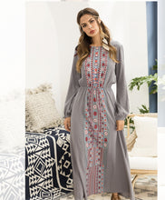 Load image into Gallery viewer, The Shazly Long Sleeve Gown (Various Colours)