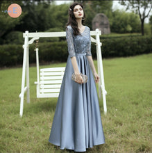 Load image into Gallery viewer, The Rayna Long Sleeves Gown (Various Colours)
