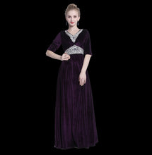 Load image into Gallery viewer, The Hesgel Long Sleeves Gown (Various Colours)