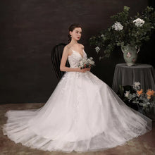 Load image into Gallery viewer, The Rayna Wedding Bridal Sleeveless Gown