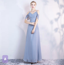 Load image into Gallery viewer, The Dendelion Chiffon Bridesmaid Dress (Customisable)