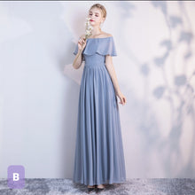 Load image into Gallery viewer, The Dendelion Chiffon Bridesmaid Dress (Customisable)