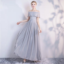 Load image into Gallery viewer, The Dendelion Chiffon Bridesmaid Dress (Customisable)