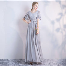 Load image into Gallery viewer, The Dendelion Chiffon Bridesmaid Dress (Customisable)