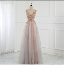 Load image into Gallery viewer, The Pennylia Blue Sequined Sleeveless Gown (Available in 2 Colours)