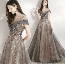 Load image into Gallery viewer, The Heather Bridgerton Inspired Off Shoulder Gown (Available in 4 Colours)