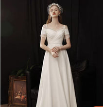 Load image into Gallery viewer, The Lilette Wedding Bridal Off Shoulder Gown