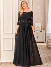 Load image into Gallery viewer, The Hyacinth Illusion Sleeves Gown (Available in 11 Colours)