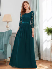Load image into Gallery viewer, The Hyacinth Illusion Sleeves Gown (Available in 11 Colours)