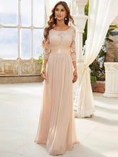 Load image into Gallery viewer, The Hyacinth Illusion Sleeves Gown (Available in 11 Colours)