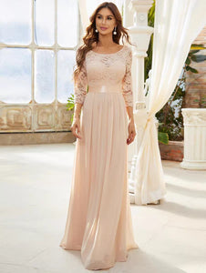 The Hyacinth Illusion Sleeves Gown (Available in 11 Colours)