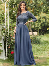 Load image into Gallery viewer, The Hyacinth Illusion Sleeves Gown (Available in 11 Colours)