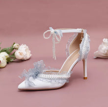 Load image into Gallery viewer, The Ellie Lolita Lace Heels (Available in 3 Colours)