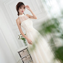 Load image into Gallery viewer, The Valerie Halter Tulle Gown (Available in 10 colours) - WeddingConfetti
