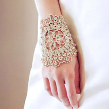 Load image into Gallery viewer, Bridal Silver Gold bracelet - WeddingConfetti