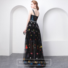 Load image into Gallery viewer, The Amanica Sleeveless Black Dress  - WeddingConfetti