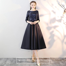 Load image into Gallery viewer, The Tessa Gold / Silver / Red / Black / Green Long Sleeve Gown (Available in 5 colours) - WeddingConfetti