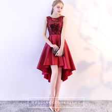 Load image into Gallery viewer, The Teris Gold / Silver / Red Sleeveless Gown - WeddingConfetti