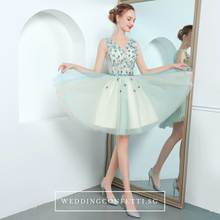 Load image into Gallery viewer, The TinkerBell Turquoise Sleeveless Dress - WeddingConfetti