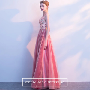 The Cherry Pink One Shoulder Dress - WeddingConfetti