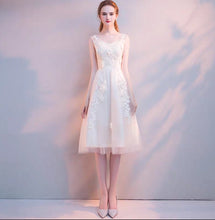 Load image into Gallery viewer, The Riley Pink/Champagne Sleeveless Tulle Gown - WeddingConfetti